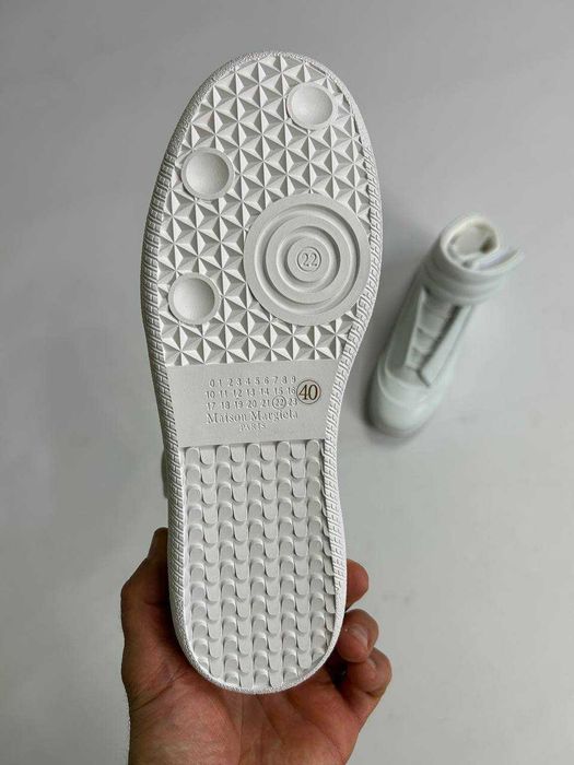 MAISON MARGIELA FUTURE WHITE HIGH кеди білі кросівки кеды белые 40 42
