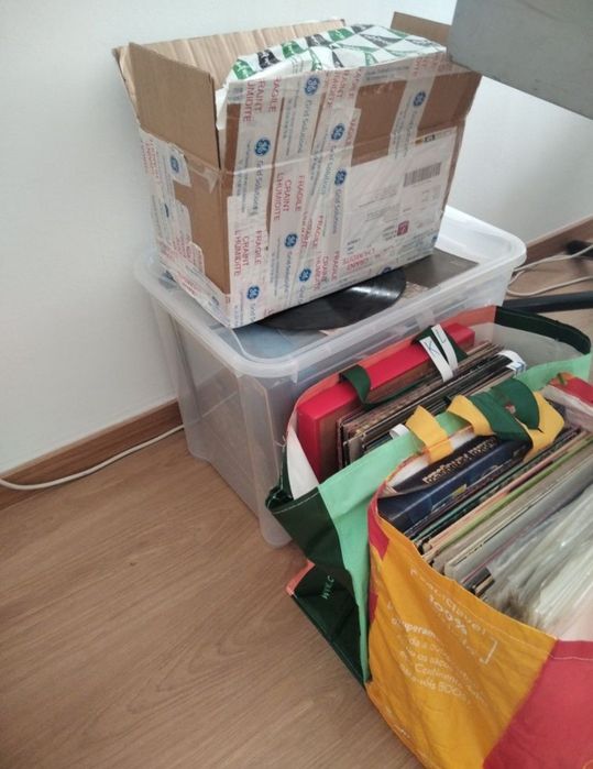 Discos LPs e Colectâneas