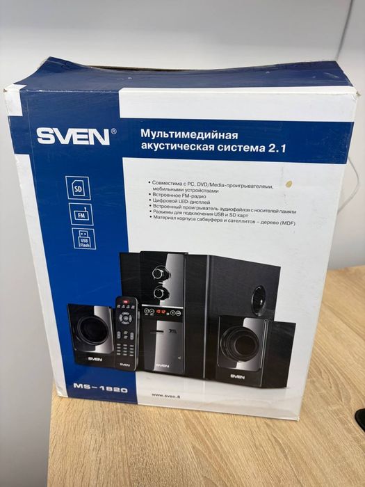 Акустична система 2.1 Sven MS-1820