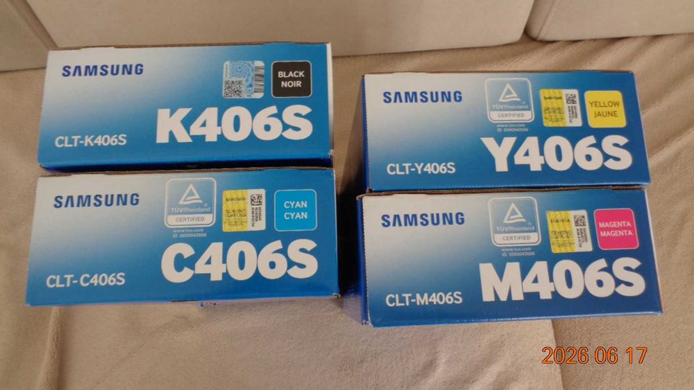 Samsung tonery K406S Y406S C406S M406S