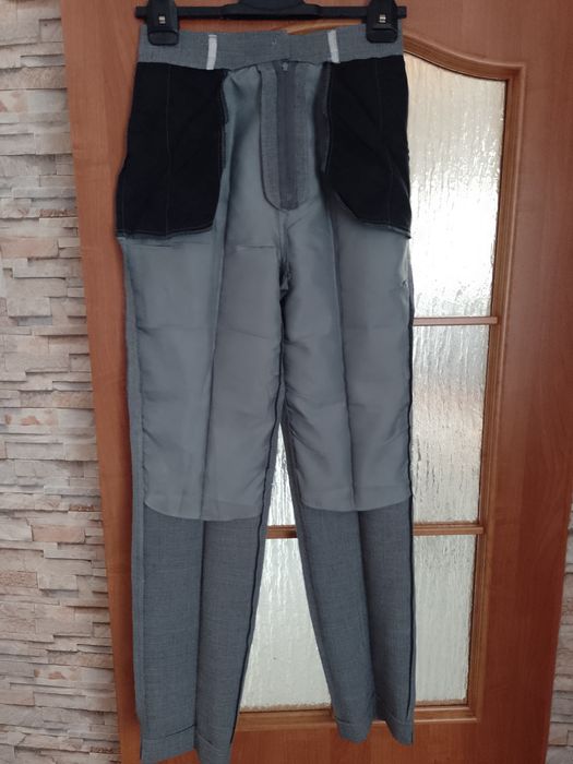 Garniturowe spodnie damskie roz.36