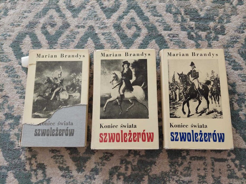 Zestaw 3x Książka Koniec Świata Szwoleżerów Tom I,II,III