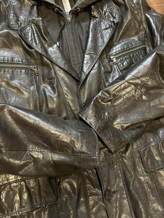 куртка шкіряна чоловіча