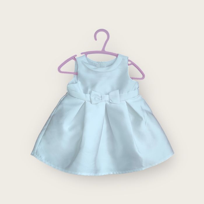 Biała sukienka idealna na chrzest, rozmiar 62