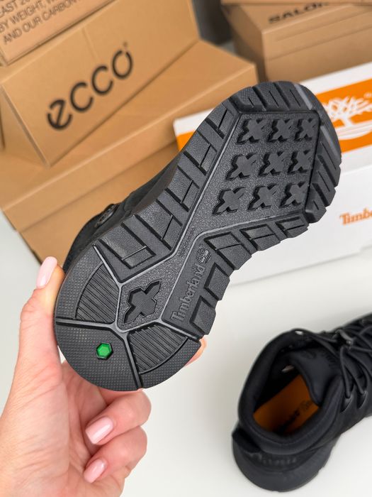 Детские кожаные ботинки на резинках Timberland 31/32/33/35р