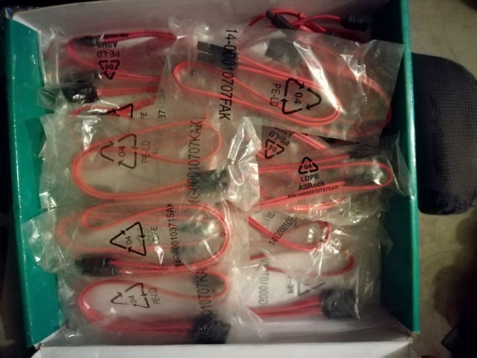 Cabos Sata E Adaptador - Novos