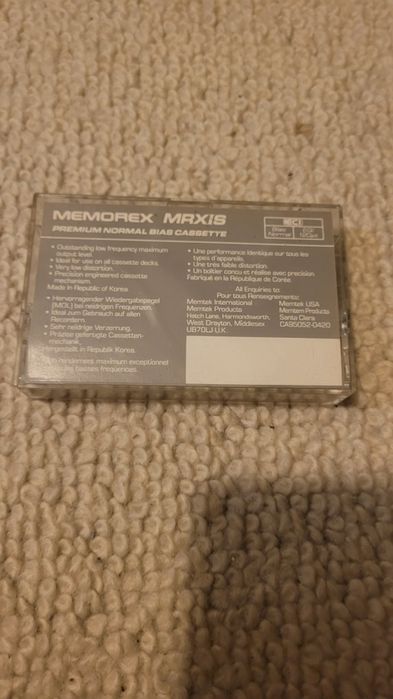 Kaseta magnetofonowa Memorex Mrxis