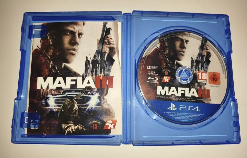 Gra Ps4 Mafia III PL gry PlayStation 4 Sniper UFC GTA V Sonic  Smerfy