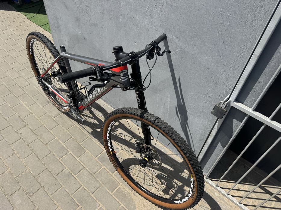 Rower Górski Cannondale FSI Lefty M uszkodzony carbon karbon