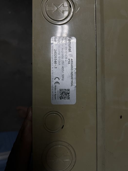 Quadro eletrico (distribuidor de energia )