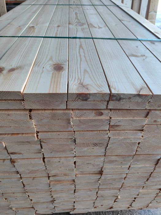 Promocja !!! Deska Tarasowa Sosna gładka 28x120 KL.BC   45,51 brutto m2