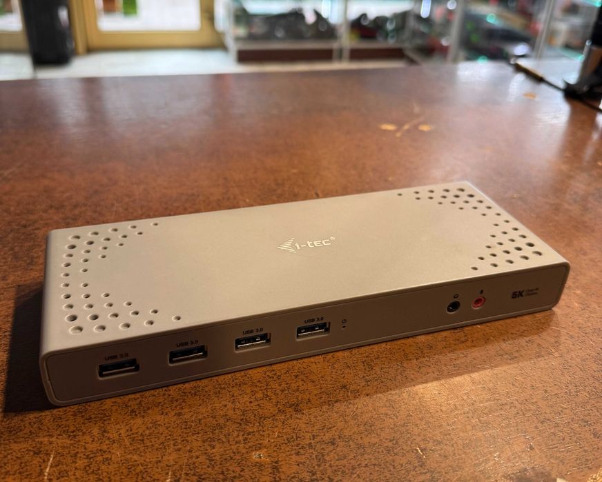 Stacja dokująca i-tec USB 3.0 2x 4K 1x 5K Display Dock DP HDMI