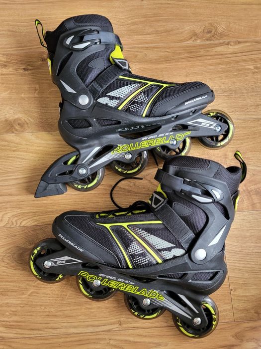 Rolki męskie  Rollerblade Brawo rozm 43 (28cm) super stan