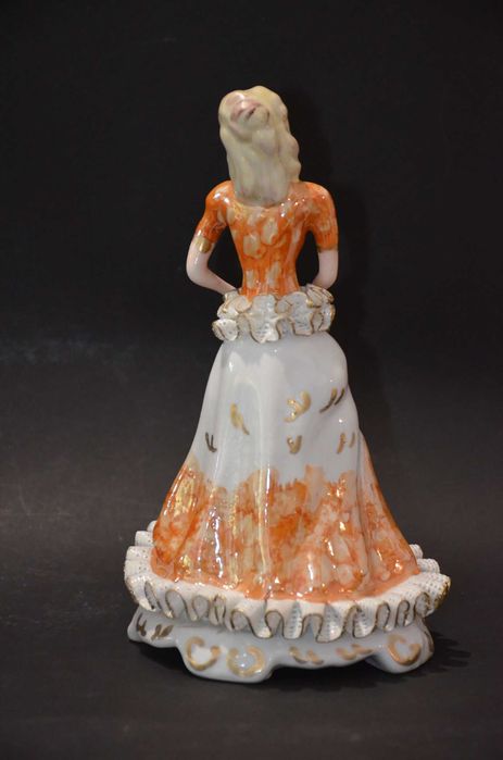 Porcelana figurka 2 do kolekcji Roceram Alba Iulia Rumunia 24,5cm