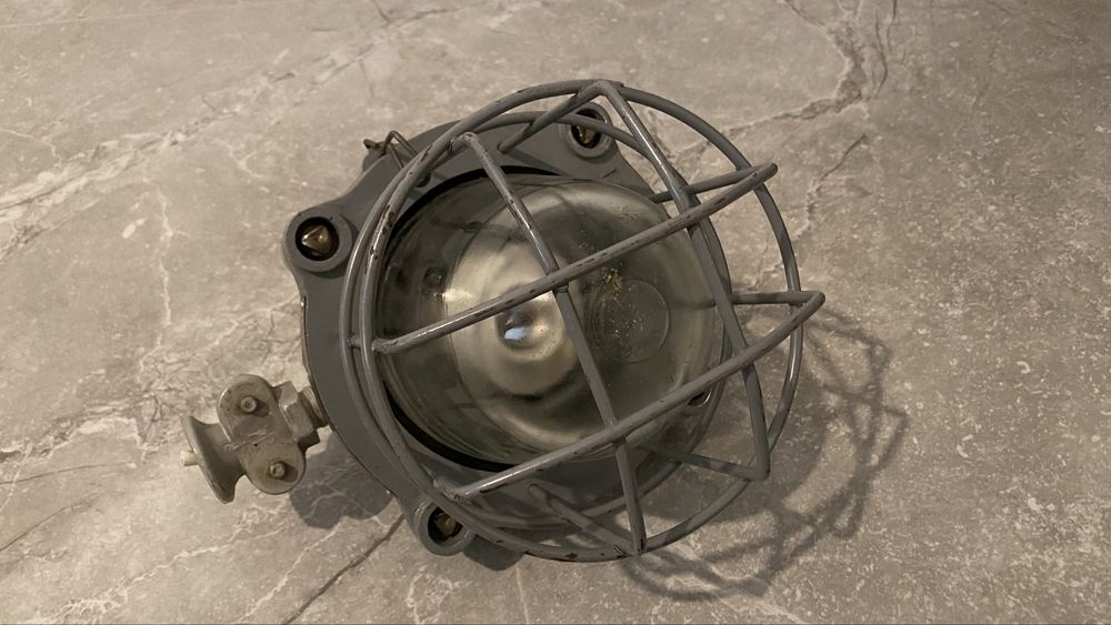 Lampa przeciwwybuchowa Polam oprawa 113-02Ex PRL loft industrial