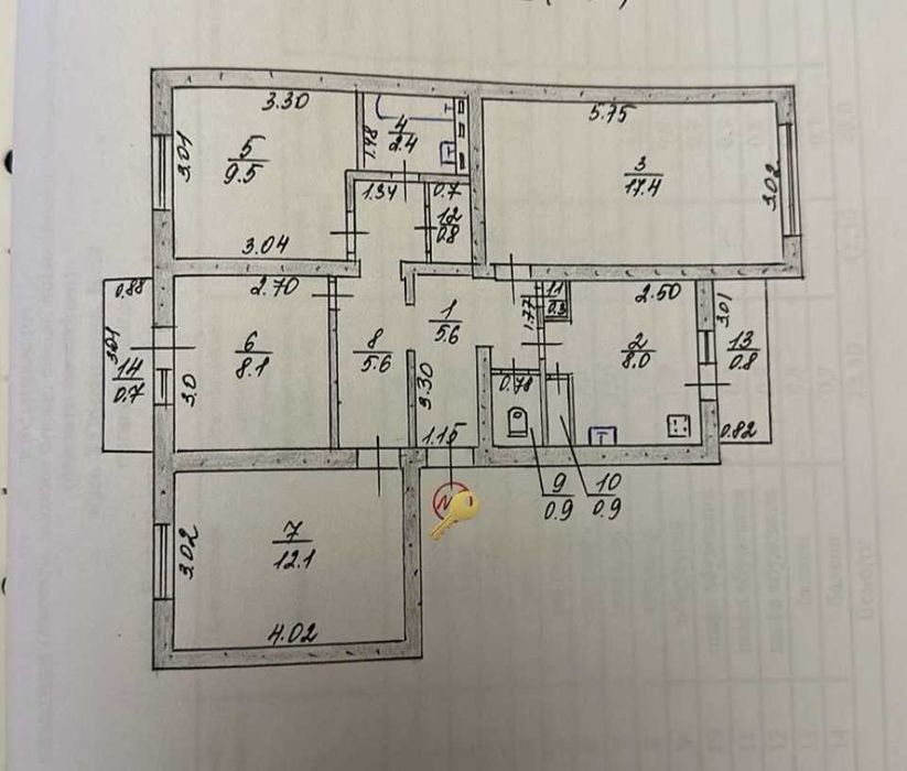 Продаю 4 кімнатну квартиру. Полігон, 8 км від міста.