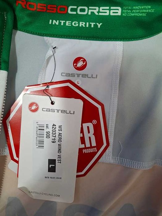 Castelli Wind Stopper Aero Wind Vest Kamizelka rowerowa męska L