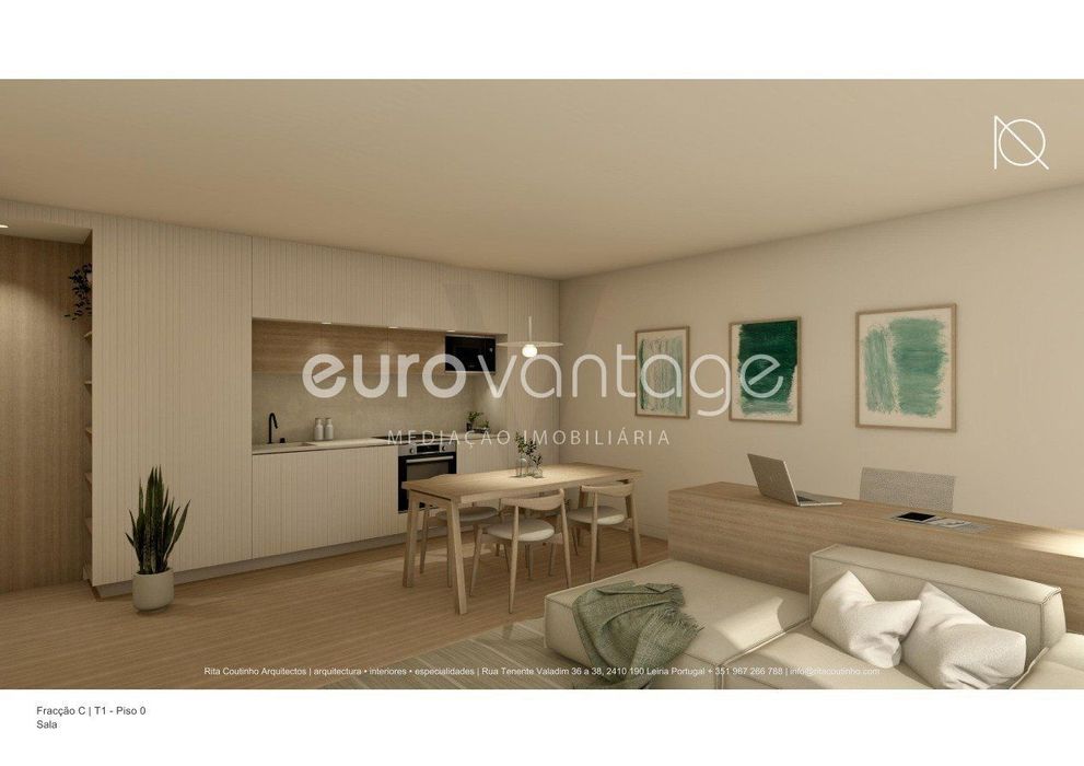 Apartamento T1 Santa Clara/Leiria