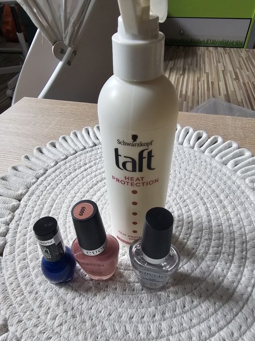 Pakiet lakiery cuccio, taft  heat protection  spray