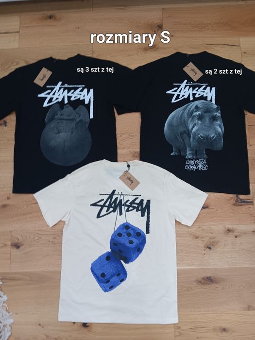 Koszulki Stüssy nowe z metką