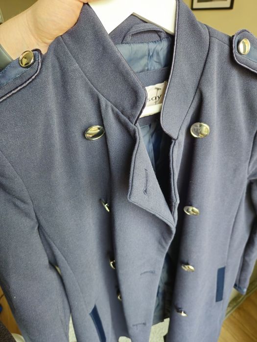 Płaszcz wiosenny Orsay r36 granatowy