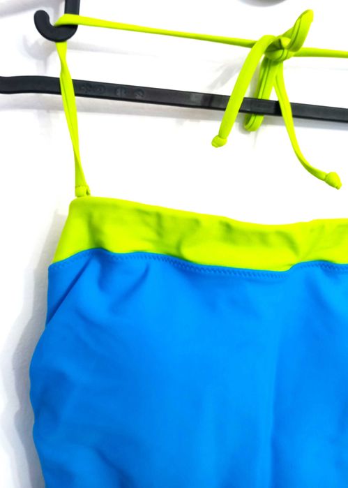 Nowy strój kąpielowy jednoczęściowy, błękitny wiązany Palmers 38