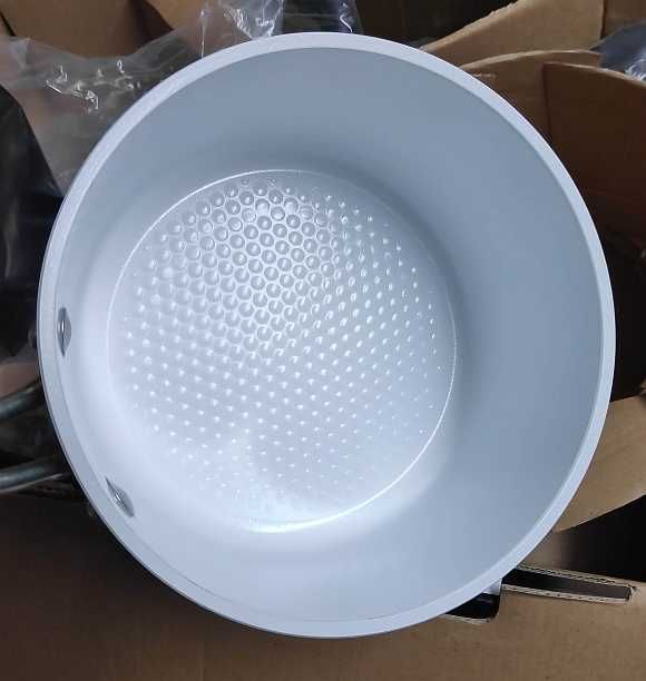 Komplet garnki z powłoką ceramiczną 7el zielone