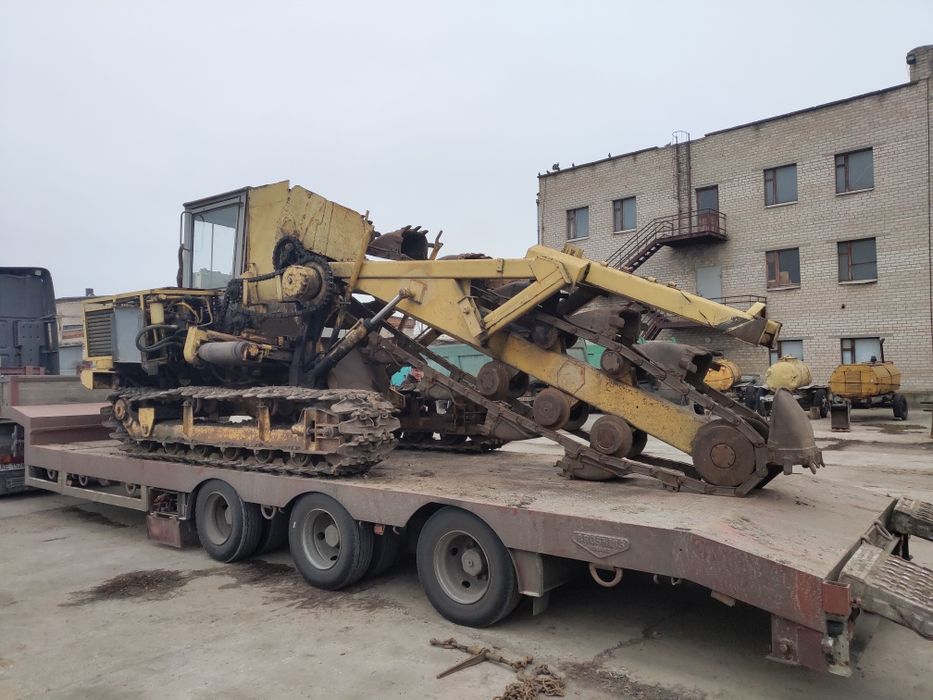 Траншейный гусеничный экскаватор ЭТЦ-202 , траншеєкопач, барова, бара