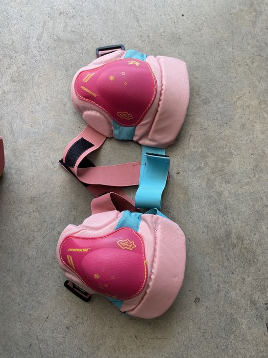 Conjunto patins + joelheiras