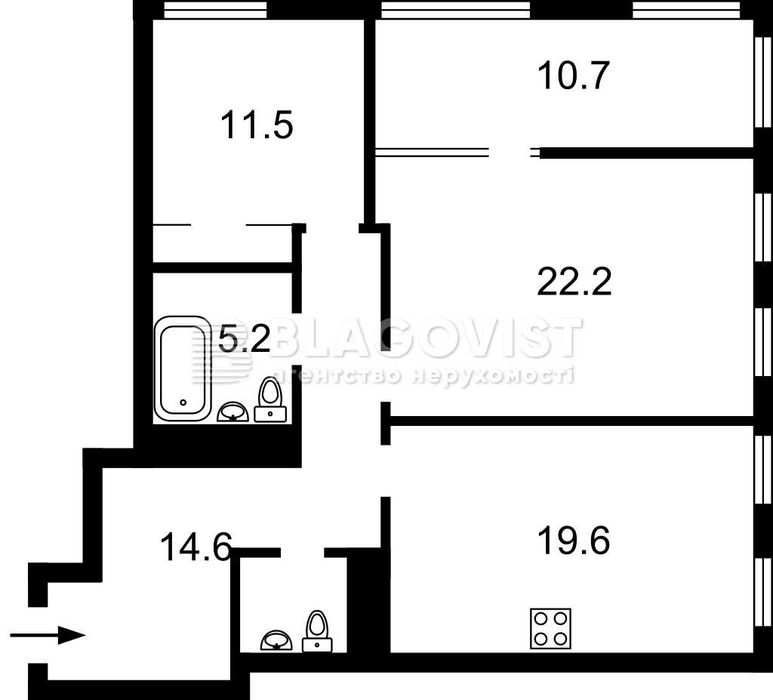 Продам 3к квартира ЖК Nordica Residence Верхогляда Андрія 30