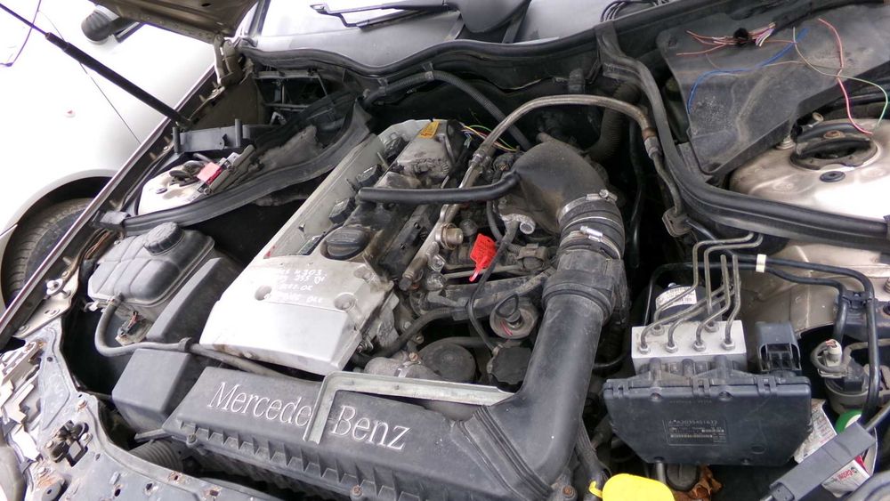 Maj66 Silnik kompletny mercedes w203 2.0 130km wysyłka gwarancja