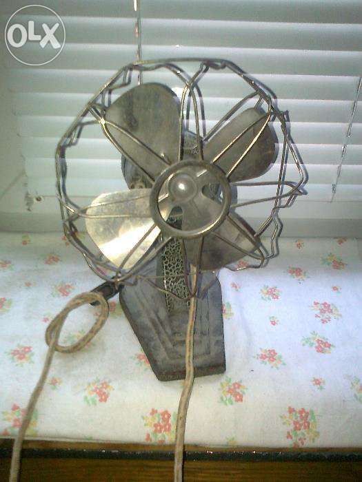 Вентилятор работающий настольный кабинетный 1953 г СССР сохранность 10