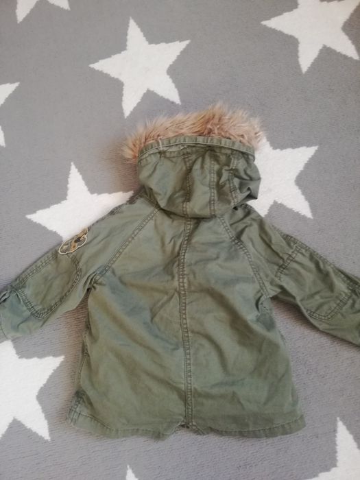 Kurtka parka ZARA rozm 98