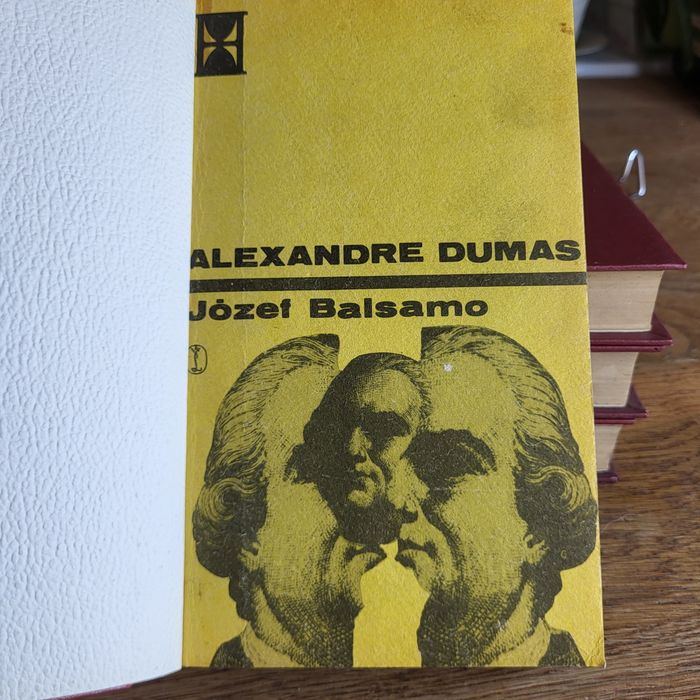 Książki 4-tomy Józef Balsamo A.Dumas ³⁵
