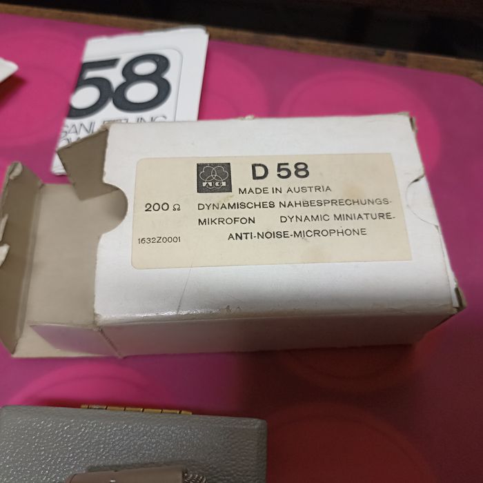 AKG D58 200 mikrofon dynamiczny retro