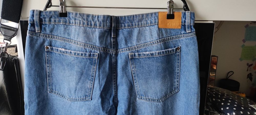 Spodnie Wide Leg 2XL 44 100% bawełna