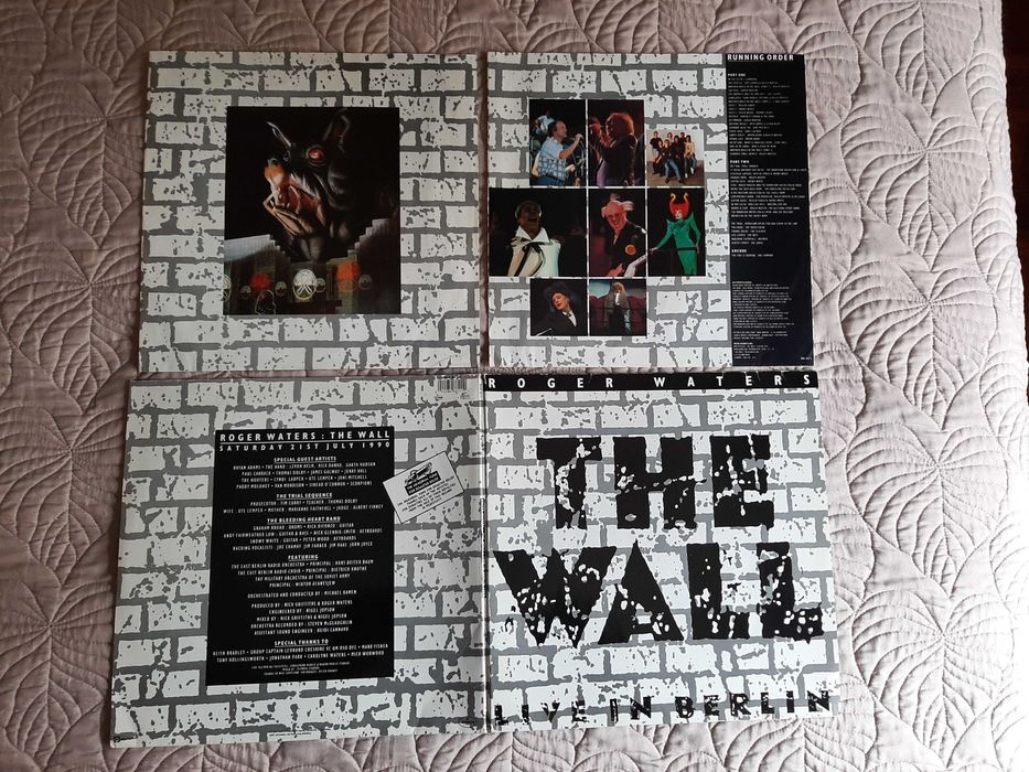 Roger Waters - The Wall (Live in Berlin) - Europa - 2 x Vinil LP
