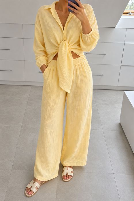 Lady Drama Dubaj Long komplet muślinowy M/L nowy z metką