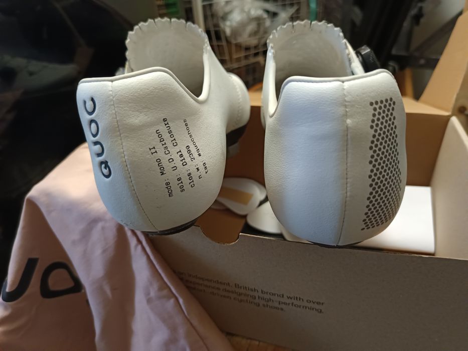 Sapatos ciclismo Quoc, vendo / troco, como novos