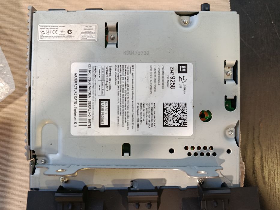 Rádio Opel Astra j original