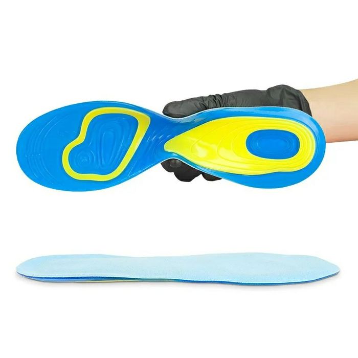Гелеві устілки з унікальним дизайном для комфорту стоп.