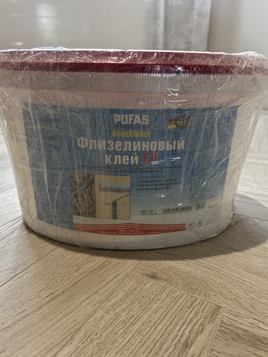 Клей Pufas C1 для флізелінових безшовних шпалер