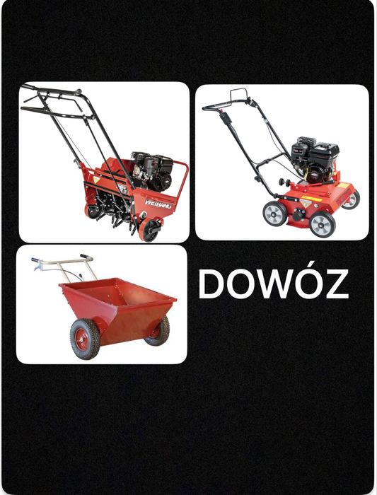 Aerator rurkowy Wertykulator WYNAJEM , areator rurkowy , piaskarka