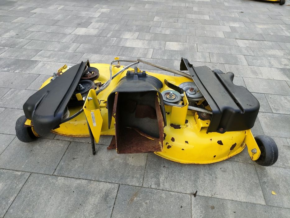 Traktorek kosiarka John Deere x155 kosisko deck