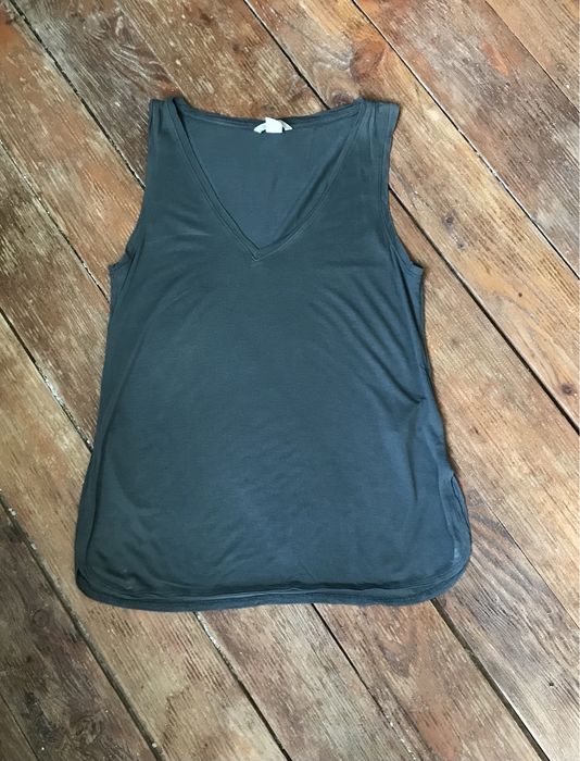 Bluzka damska zielona marka H&M rozmiar S