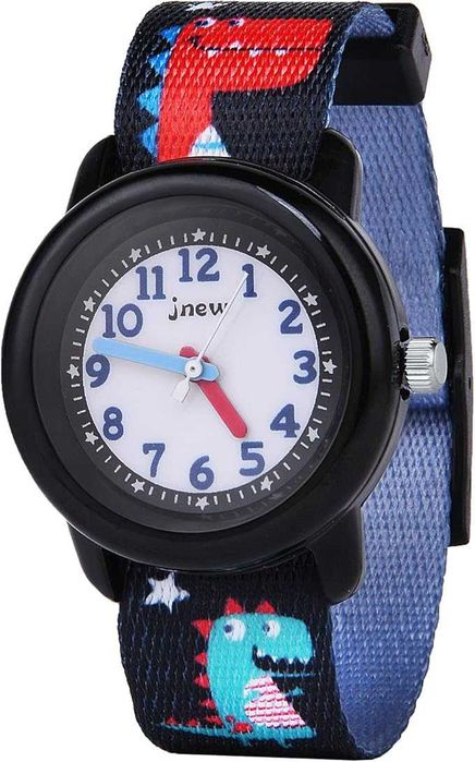 Zegarek dziecięcy Vicloon, wodoodporny, 3D, dinozaury