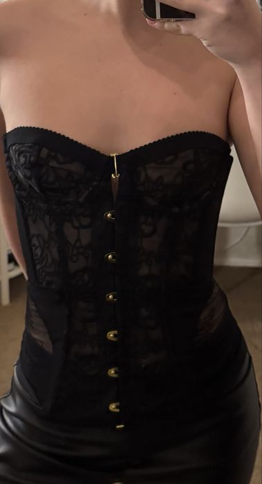 Корсет кружевной стиле agent provocateur черный