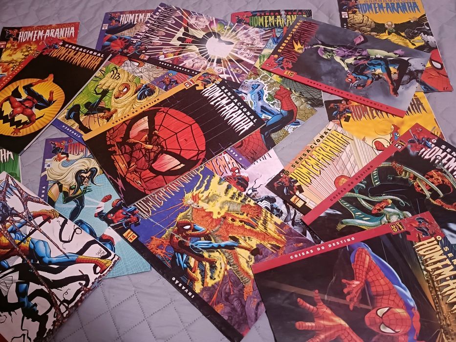 Banda desenhada o sensacional homem aranha