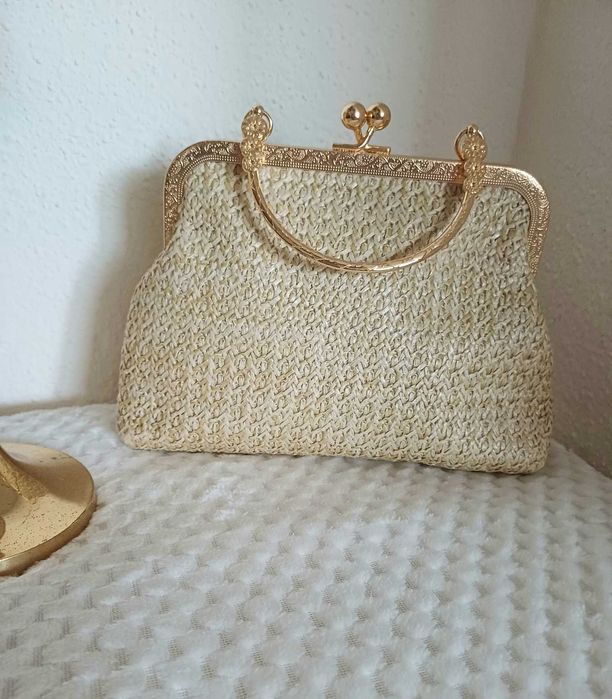 Torebka koktajlowa  - Pleciona