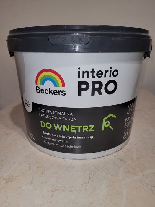 Farba beckers interio pro 10L biała